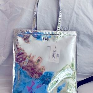 Ted Baker Tote bag. Silver.